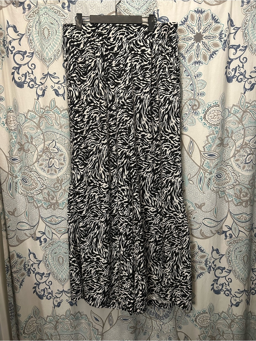Black & White Printed Palazzo Pants